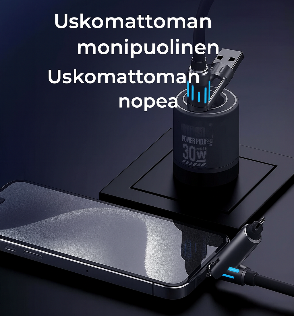 4-in-1 Latauskaapeli