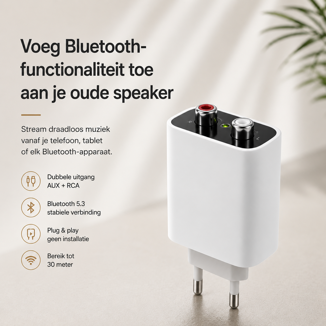 SoundLink Air – Bluetooth Audio Ontvanger voor Oude Speakers