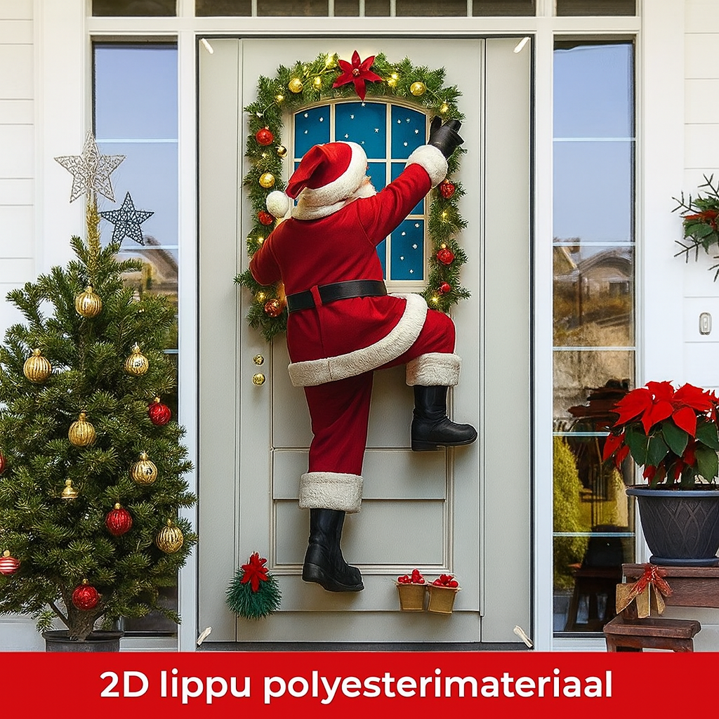 Joulupukki-ovenkarmin koriste