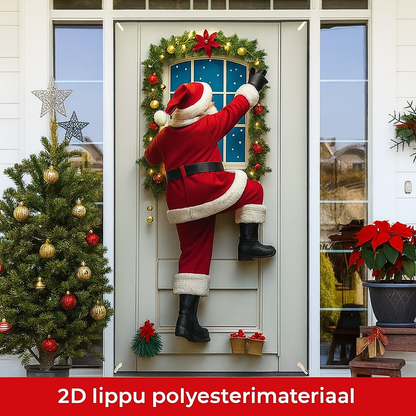 Joulupukki-ovenkarmin koriste