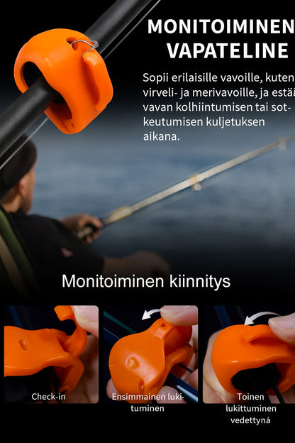 Monitoiminen vavan pidike