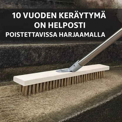 Ruostumattomasta teräksestä valmistettu lankaharja