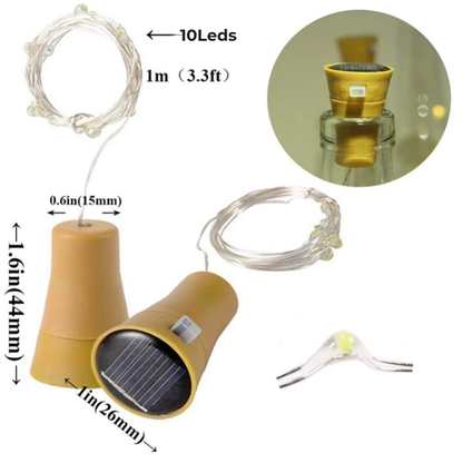 LED Kurk-lichtsnoer voor Fles DIY – Sfeervolle Draadverlichting voor Decoratie