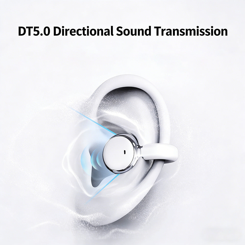 2-in-1 draadloze Bluetooth-oordopjes met oorhaken en oortips – 30 uur afspeeltijd