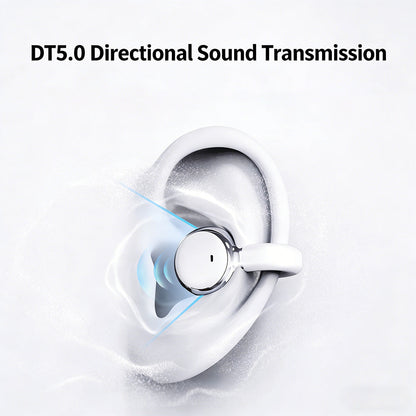 2-in-1 draadloze Bluetooth-oordopjes met oorhaken en oortips – 30 uur afspeeltijd