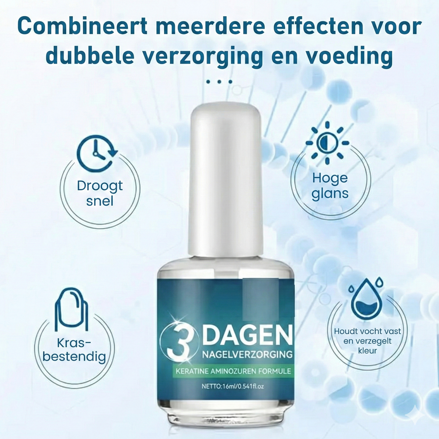 Sneldrogende Nagelolie - Hoogglans Finish - Verzorgende Nagelriemolie - Salonkwaliteit