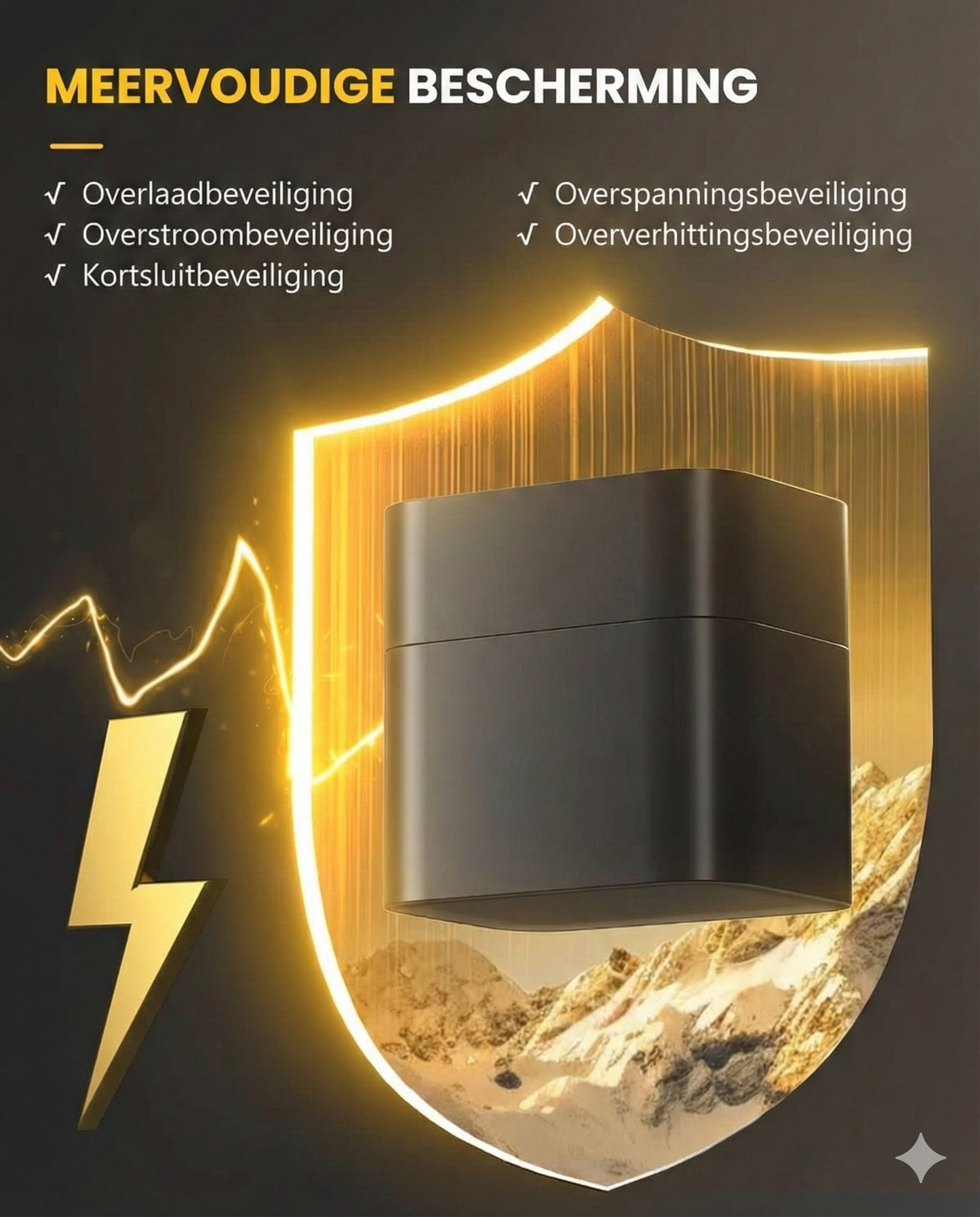 Batterijlader Set met 8 AA Oplaadbare Batterijen- Snellader 2,5 Uur (Geschikt voor AA & AAA).
