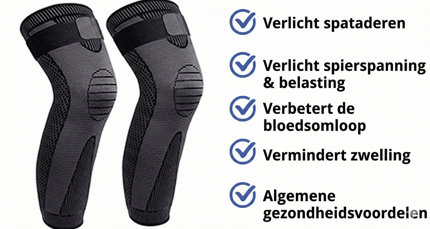 Zelfverwarmende Kniebrace (Set van 2)