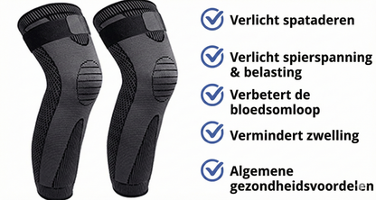 Zelfverwarmende Kniebrace (Set van 2)