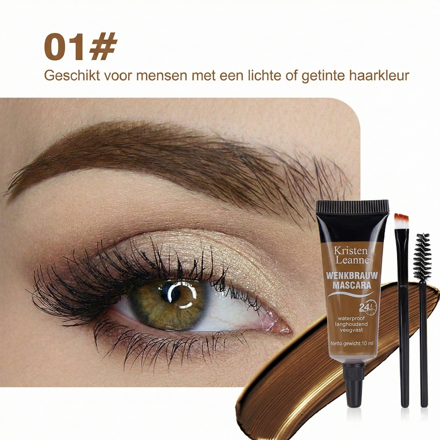 Long-lasting Wenkbrauw Kit - Waterproof Formula