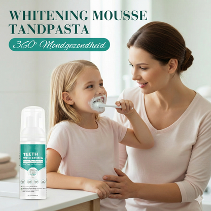 Whitening Tandpasta Schuim - 360° Deep Cleaning Mousse (Voor Frisse Adem).