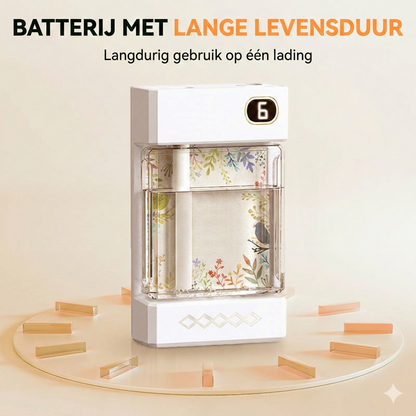 Draadloze Aromatherapie Diffuser - USB Oplaadbaar - Vernevelaar met LED Verlichting
