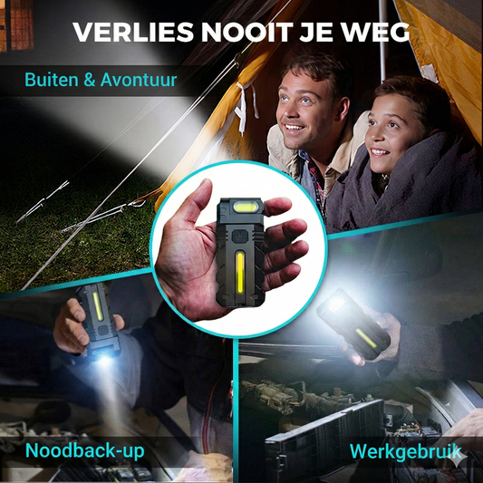 Oplaadbare LED Werklamp - 180° Kantelbaar