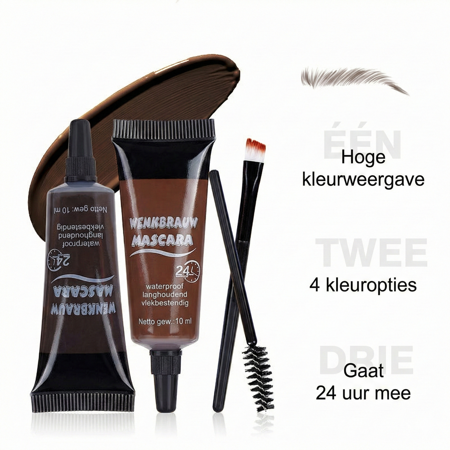 Long-lasting Wenkbrauw Kit - Waterproof Formula