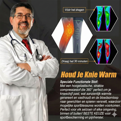 Zelfverwarmende Kniebrace (Set van 2)