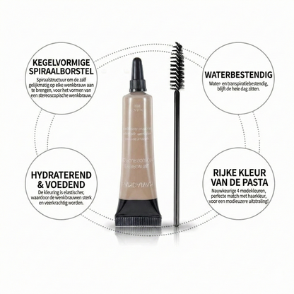 Long-lasting Wenkbrauw Kit - Waterproof Formula