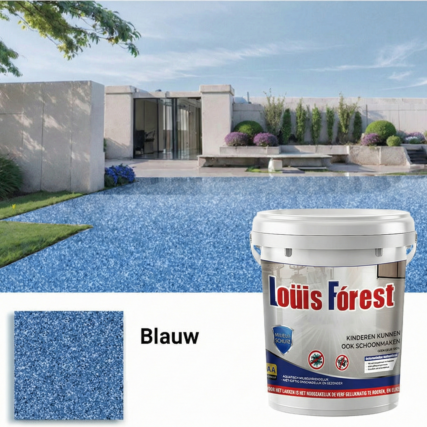 Epoxy Gietvloer Marmerlook - Hoogglans Vloercoating Complete Set (Krasvast & Waterdicht)