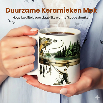 Koffiemok Visser - Grappig Cadeau