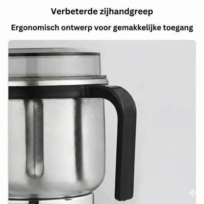 Elektrische Koffiemolen & Kruidenmolen - RVS Bonenmaler voor Koffie, Noten & Zaden (Compact).