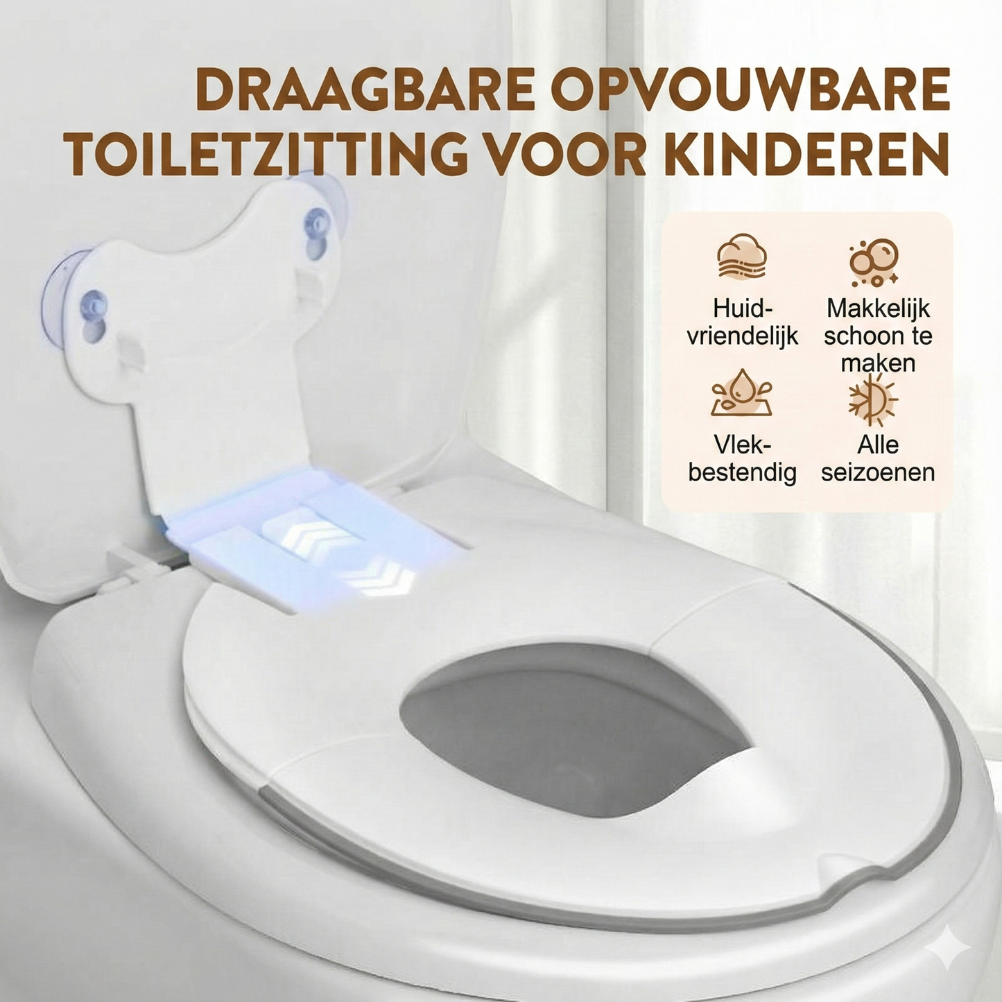 Draagbare Opvouwbare Toiletbril voor Kinderen
