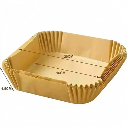 Airfryer Bakpapier Mandjes-[100 Stuks]