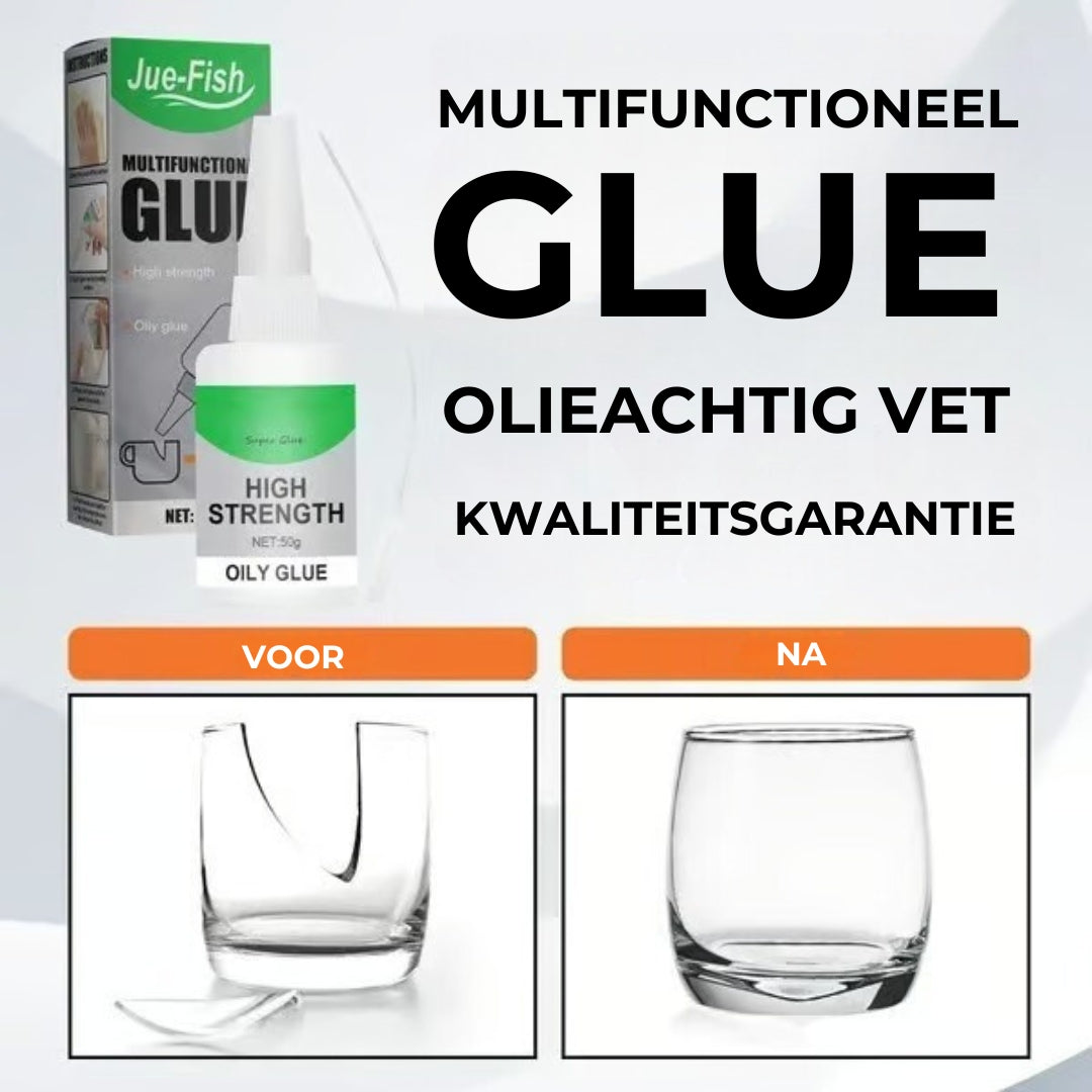 Secondelijm Extra Sterk - Universele Superlijm voor Plastic, Hout & Keramiek (Transparant)