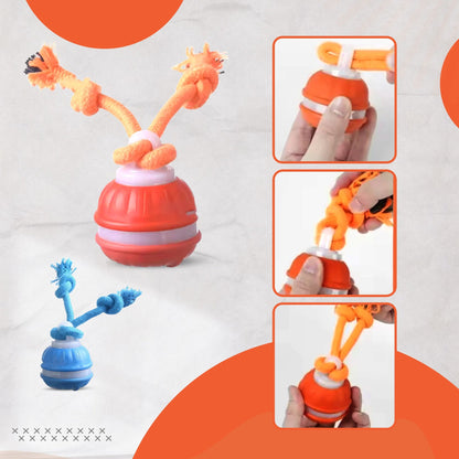 Interactieve Hondenbal - Rubber Speelbal & Voerbal tegen Verveling