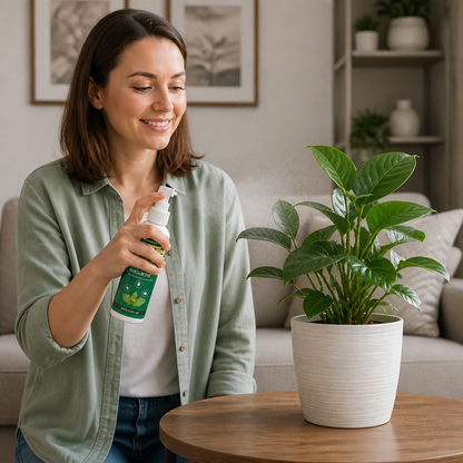 MOONSPRY Pepermunt Insectenspray – Voor zowel binnen- als buitengebruik, een insectenwerend middel geschikt voor slaapkamers en tuinen.