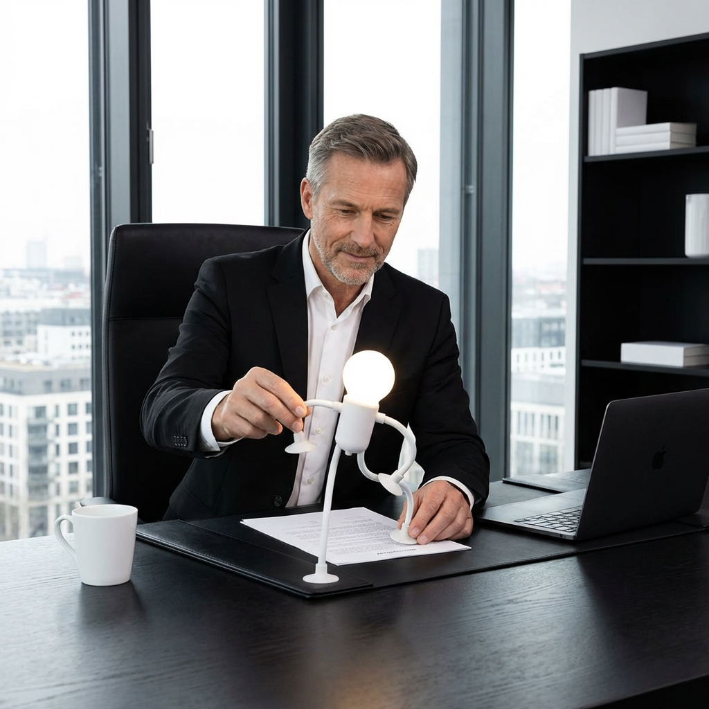 LED-lamp met zuignap — leuk ontwerp, inclusief verwisselbare zuignappen, kan worden gebruikt als decoratie.