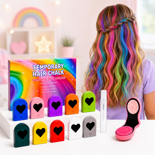 ColorPop haarkrijt – 12 uitwasbare kleuren