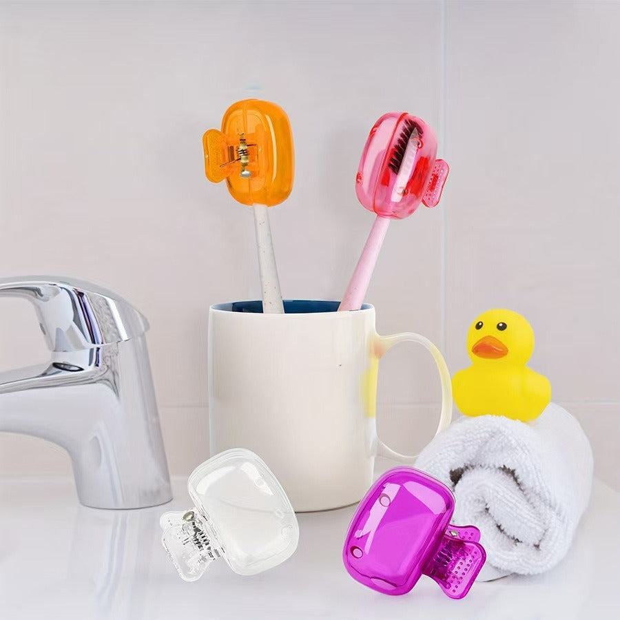 Hygiënische Draagbare Reistandenborstelset（1 Set 5 Stuks）