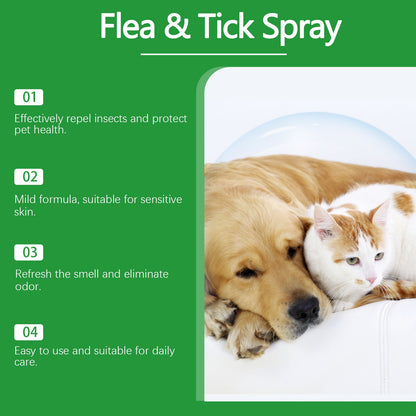 Natuurlijke vlooien- en tekenspray 🐱🐶