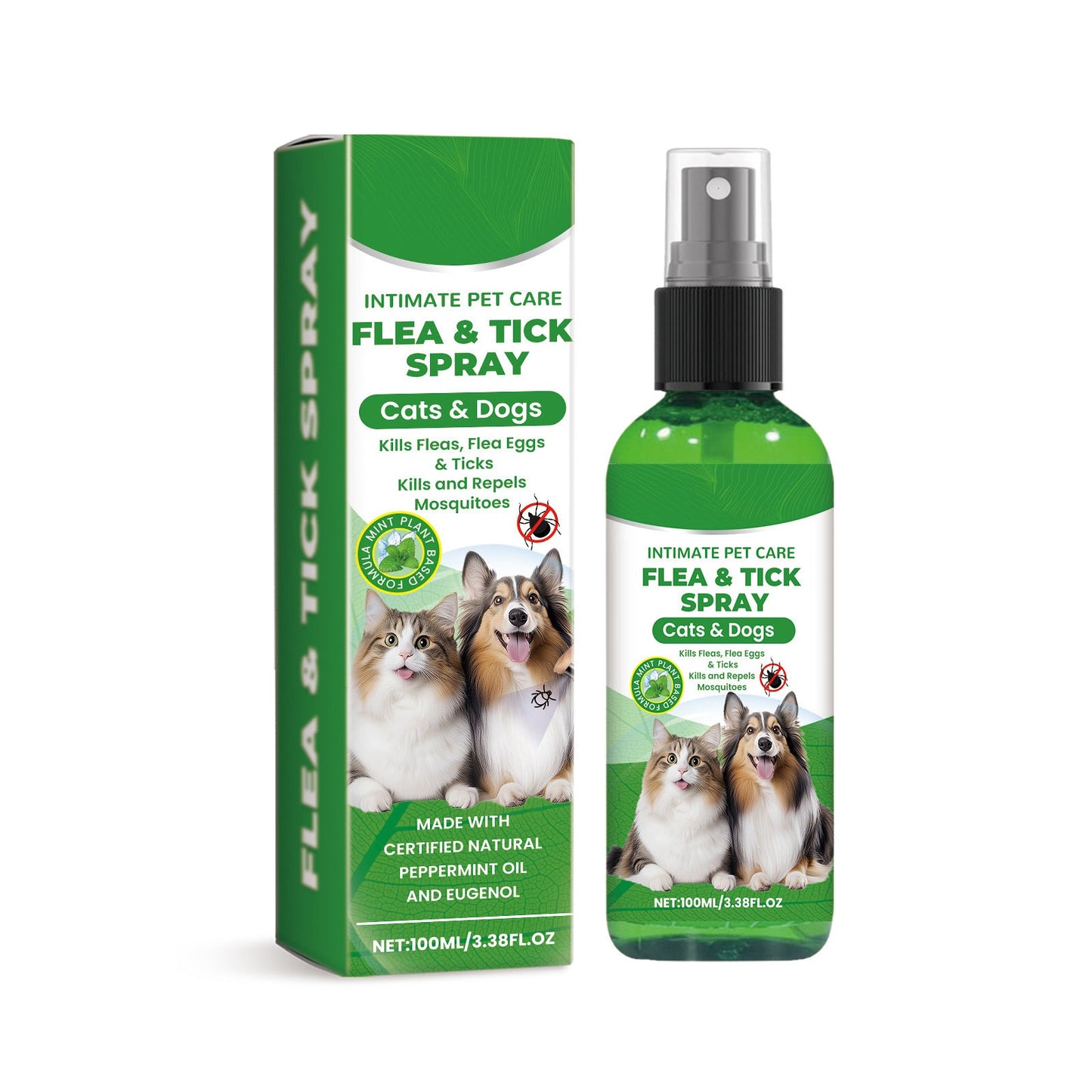 Natuurlijke vlooien- en tekenspray 🐱🐶