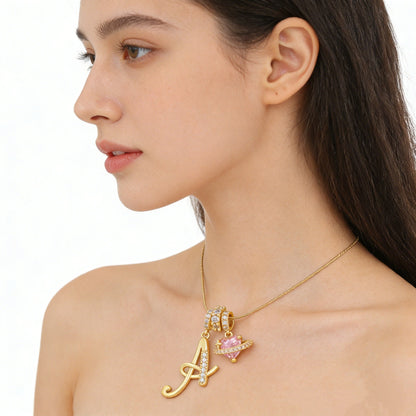 Elegante ketting met hartvormige hanger