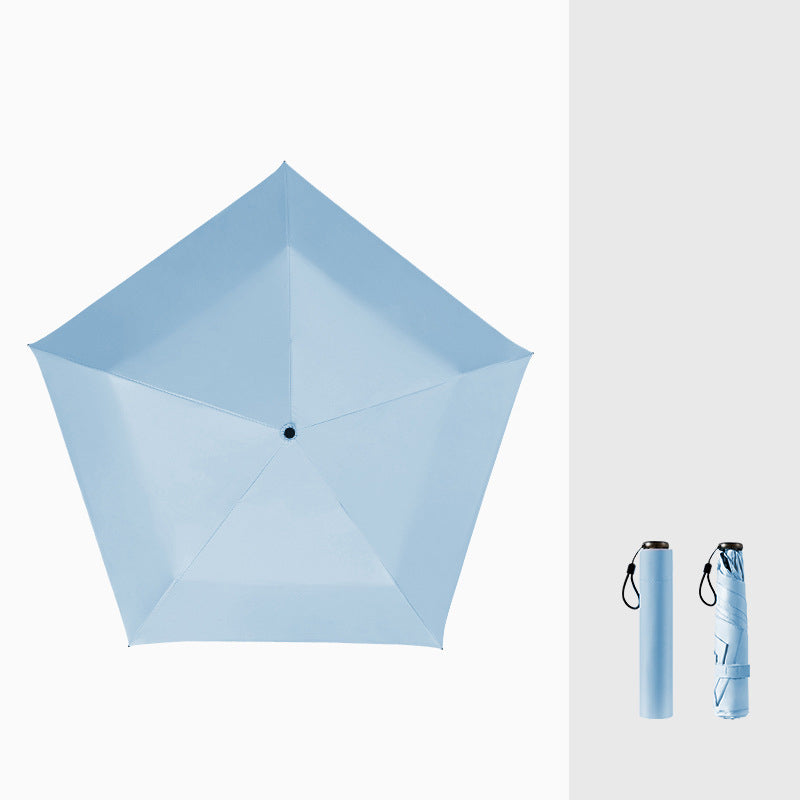 Ultralichte Carbon Paraplu – UV-bescherming (Zwarte Coating) voor Zon en Regen☂️