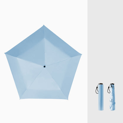 Ultralichte Carbon Paraplu – UV-bescherming (Zwarte Coating) voor Zon en Regen☂️