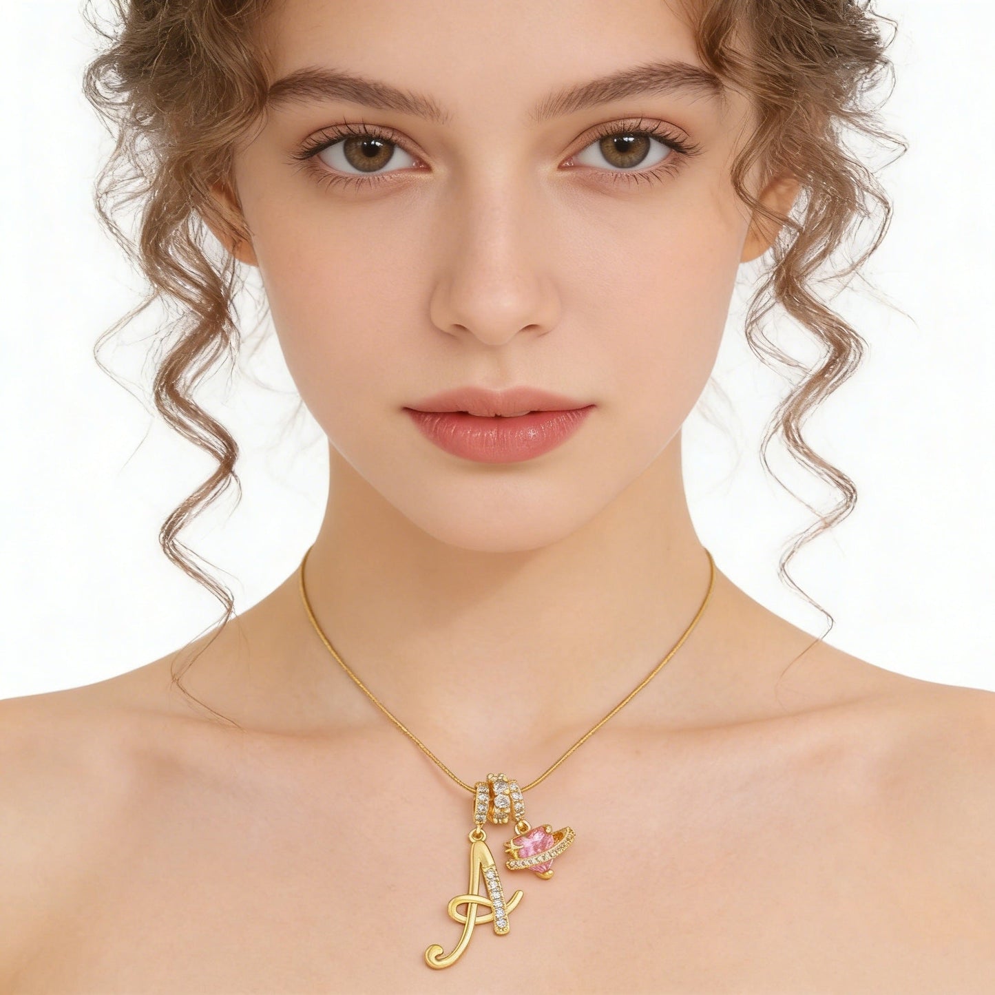 Elegante ketting met hartvormige hanger