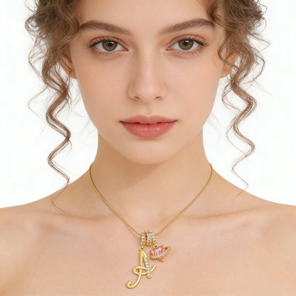 Elegante ketting met hartvormige hanger