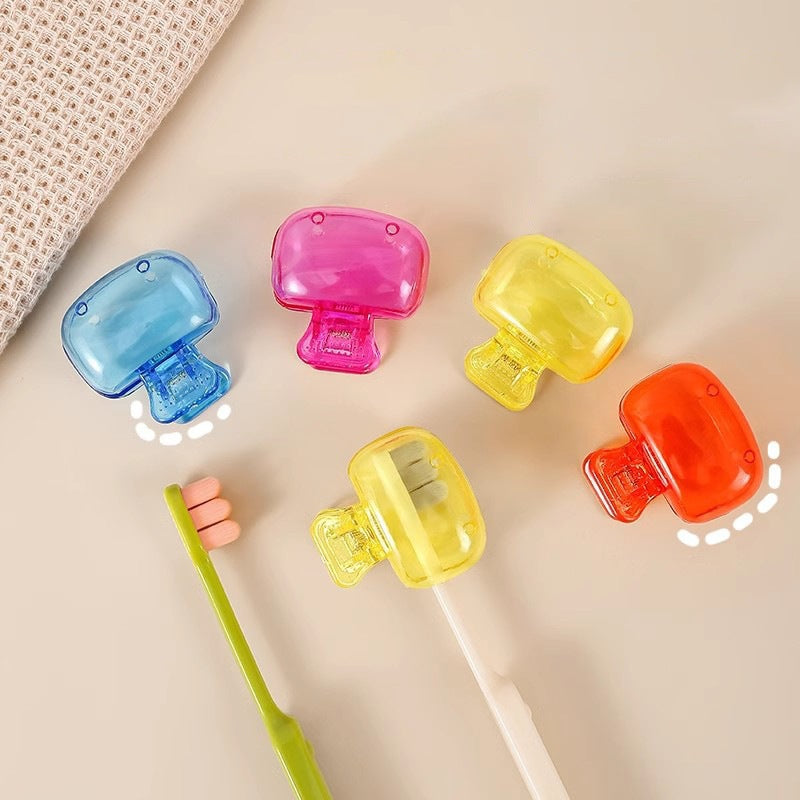 Hygiënische Draagbare Reistandenborstelset（1 Set 5 Stuks）