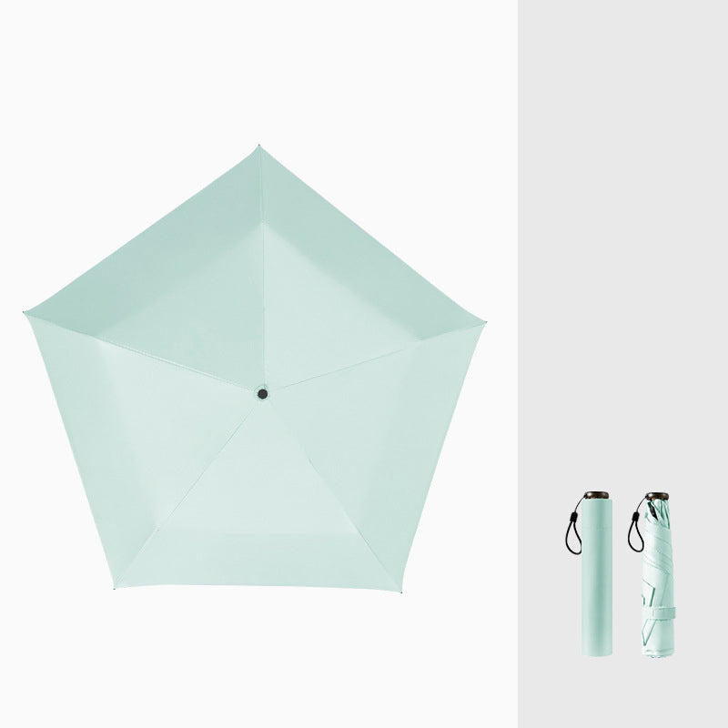 Ultralichte Carbon Paraplu – UV-bescherming (Zwarte Coating) voor Zon en Regen☂️