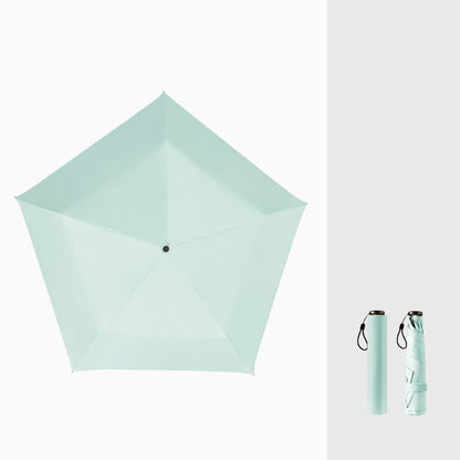 Ultralichte Carbon Paraplu – UV-bescherming (Zwarte Coating) voor Zon en Regen☂️