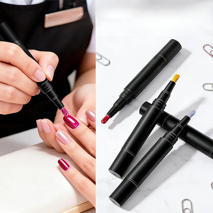 SalonPen – 3-in-1 Nagellak Pen (met UV-lamp) – Set van 6