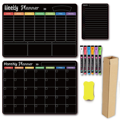 Magnetische familieplanner – Maand-, week- en dagplanning