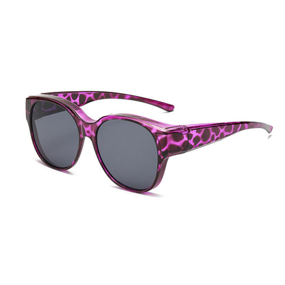 🕶 Nieuwe Oversized Cat-Eye Zonnebril – Gepolariseerde Glazen & UV400 Bescherming