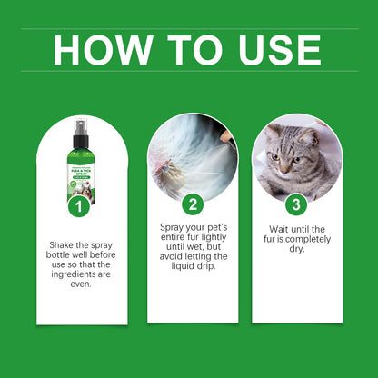 Natuurlijke vlooien- en tekenspray 🐱🐶