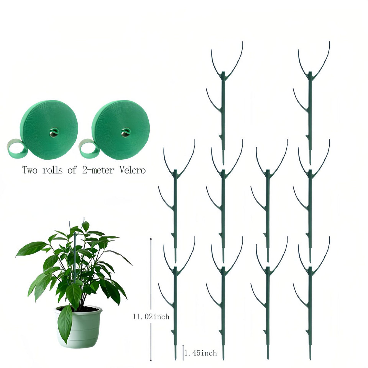 Stapelbare plantensteun