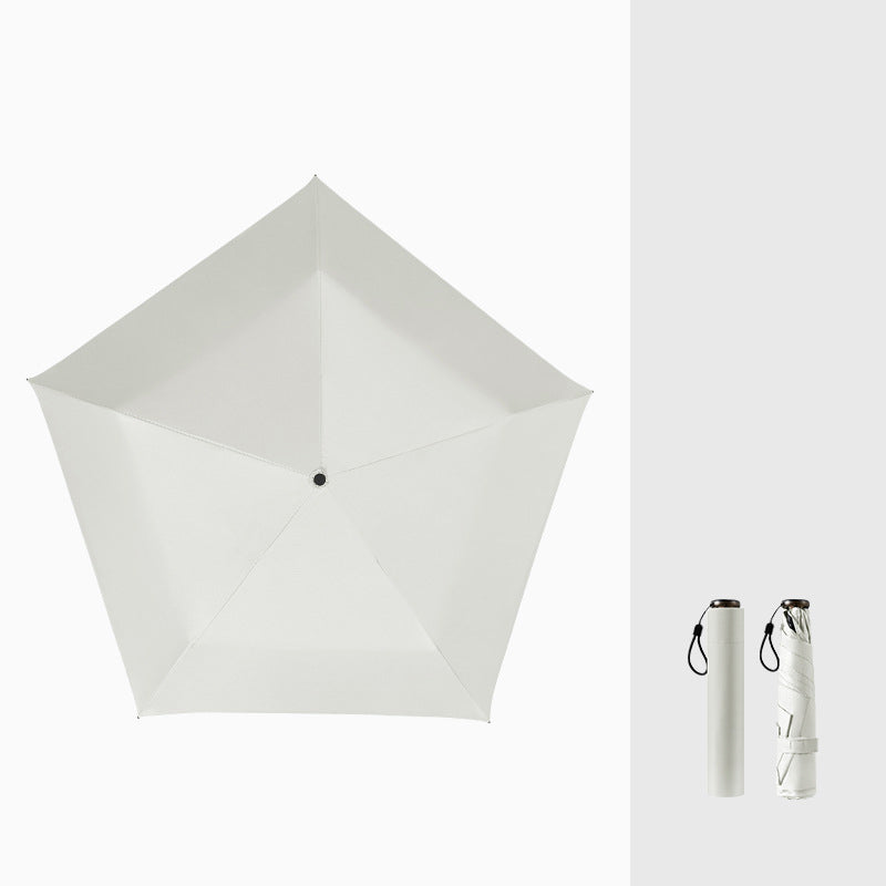 Ultralichte Carbon Paraplu – UV-bescherming (Zwarte Coating) voor Zon en Regen☂️
