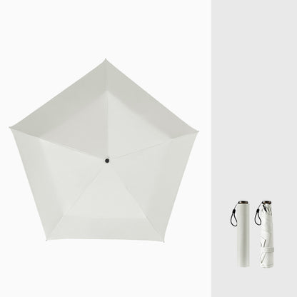 Ultralichte Carbon Paraplu – UV-bescherming (Zwarte Coating) voor Zon en Regen☂️