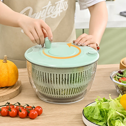9-in-1 handmatige groente- en saladesnijder met rotatiefunctie