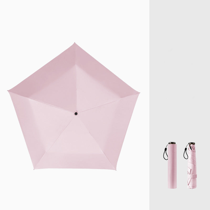 Ultralichte Carbon Paraplu – UV-bescherming (Zwarte Coating) voor Zon en Regen☂️